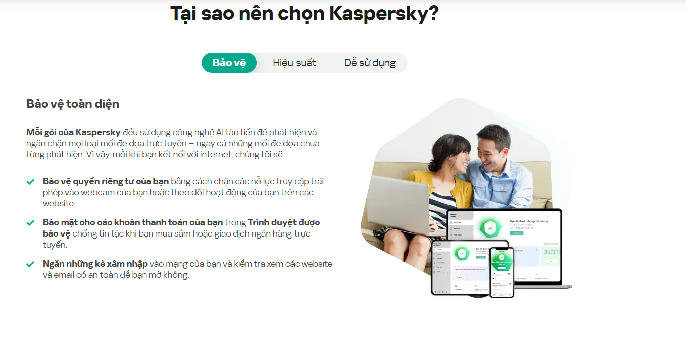 Kaspersky Internet Security (1PC/3PC/5PC) - 1 Năm