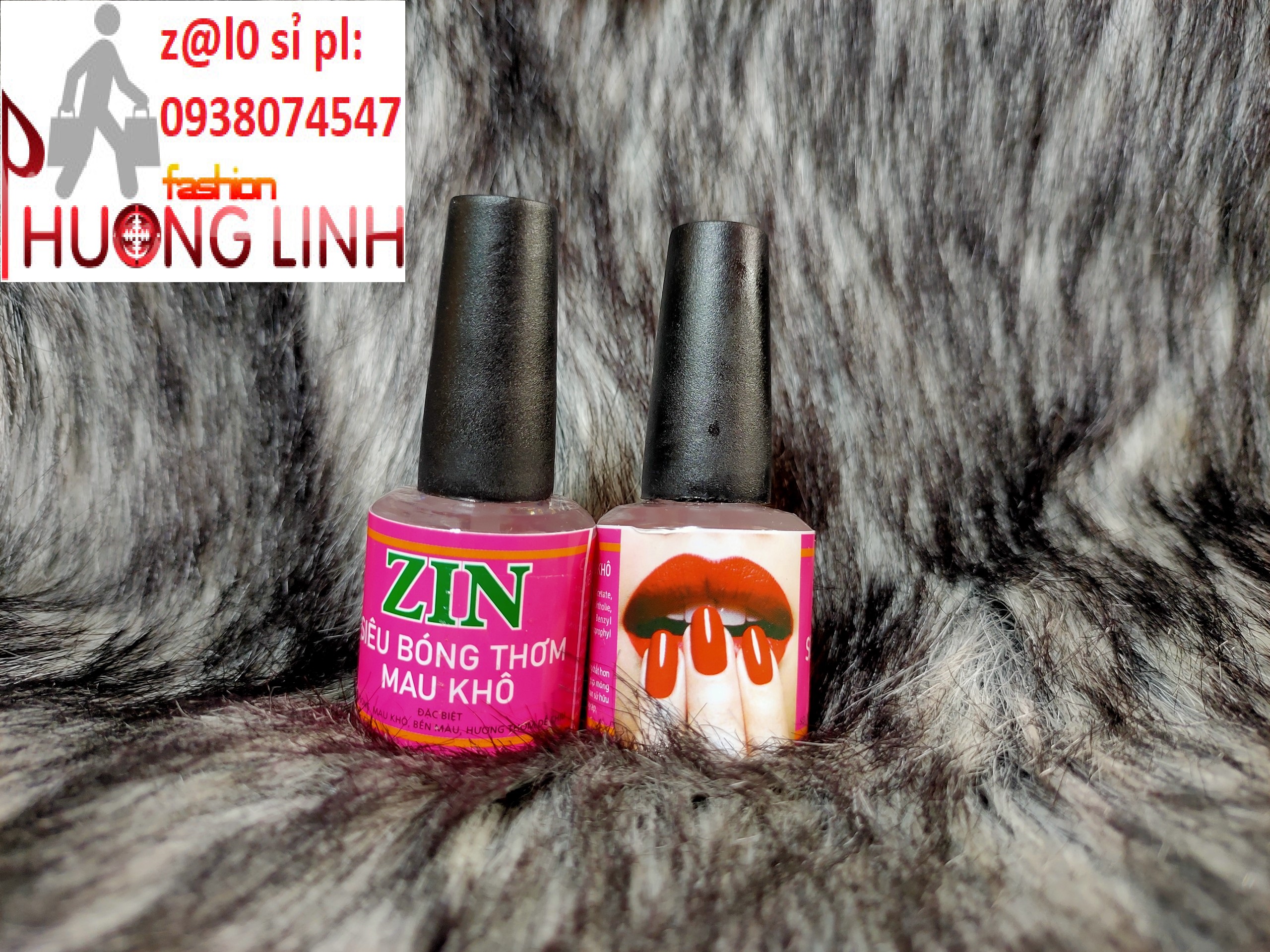 Sơn siêu bóng thơm mau khô 15ml Zin