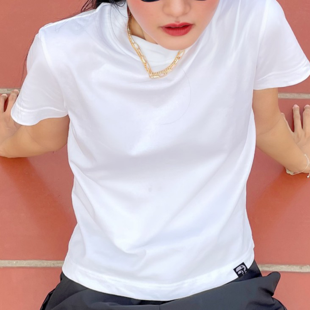 Áo Thun BabyTee Basic BLACK/WHITE/CREAM/ DARK BLUE/BROWN Mẫu Mới 2023 - Toucan Club