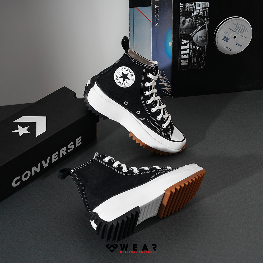 Giày Converse Run Star Hike Đen Cao Cổ - 166800V