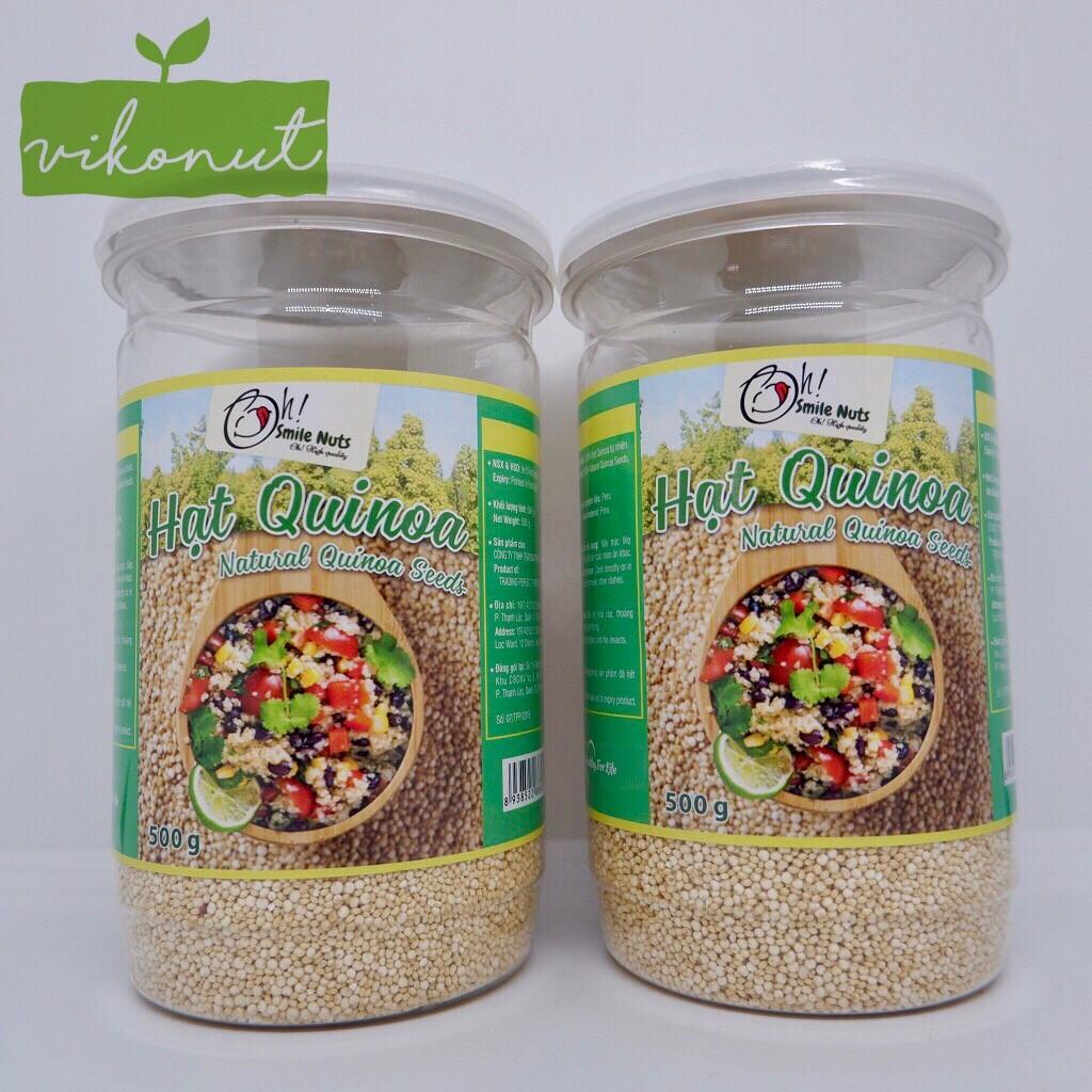[VikoNut] Combo 2 hộp Hạt Quinoa Diêm Mạch trắng (500gr/hộp)