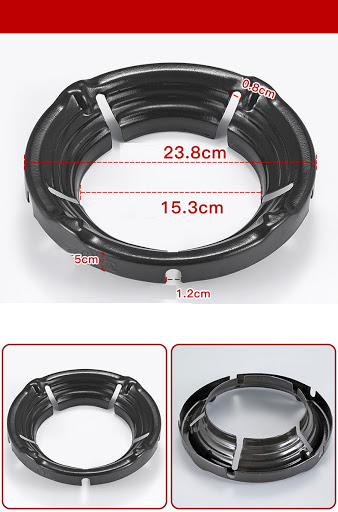 2 kiềng chắn gió bếp ga 6 chân