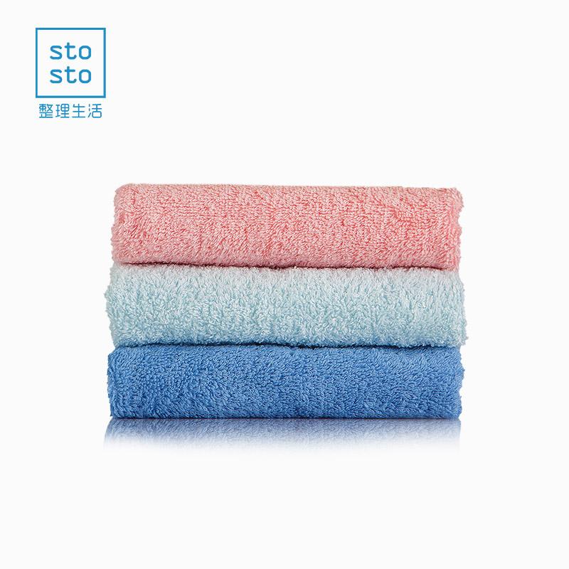 Stosto Cotton Chất Lượng Cao Rửa Mặt Người Lớn Khăn Khô Khăn Thấm Nước Khăn Mặt