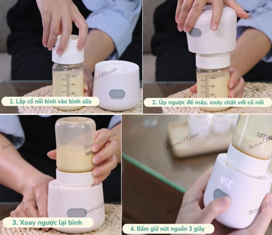 (MB069) Máy hâm sữa di động không dây MOAZ BÉBÉ MB - 069