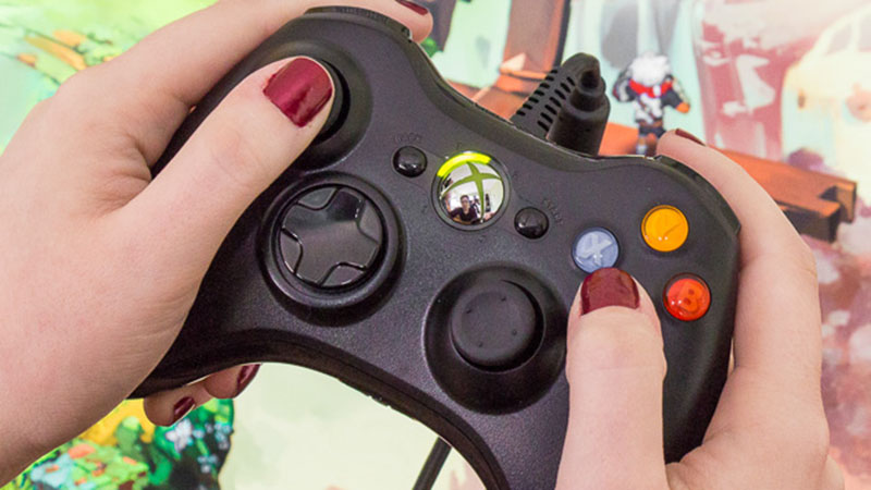 Tay cầm chơi game Xbox 360 (Có dây)