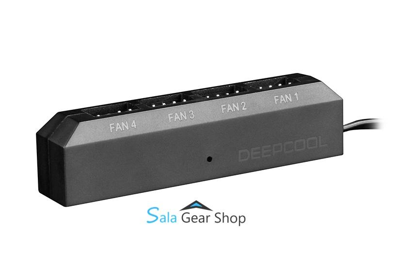 Hub DeepCool FH-04 - hỗ trợ 4 cổng PWM 4Pin ,3Pin