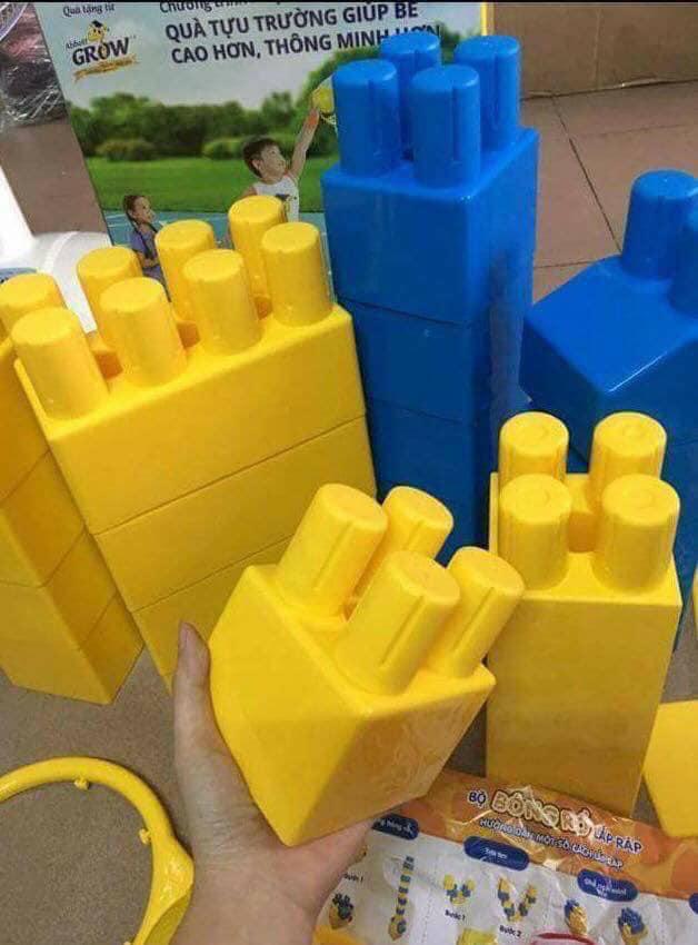 Bộ bóng rổ lắp ráp Grow