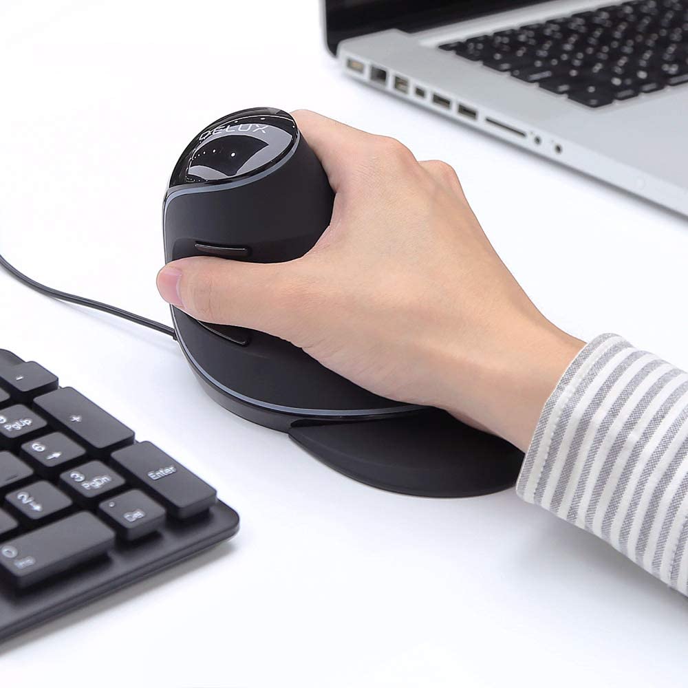 Chuột Đứng Có Dây Delux M618Plus