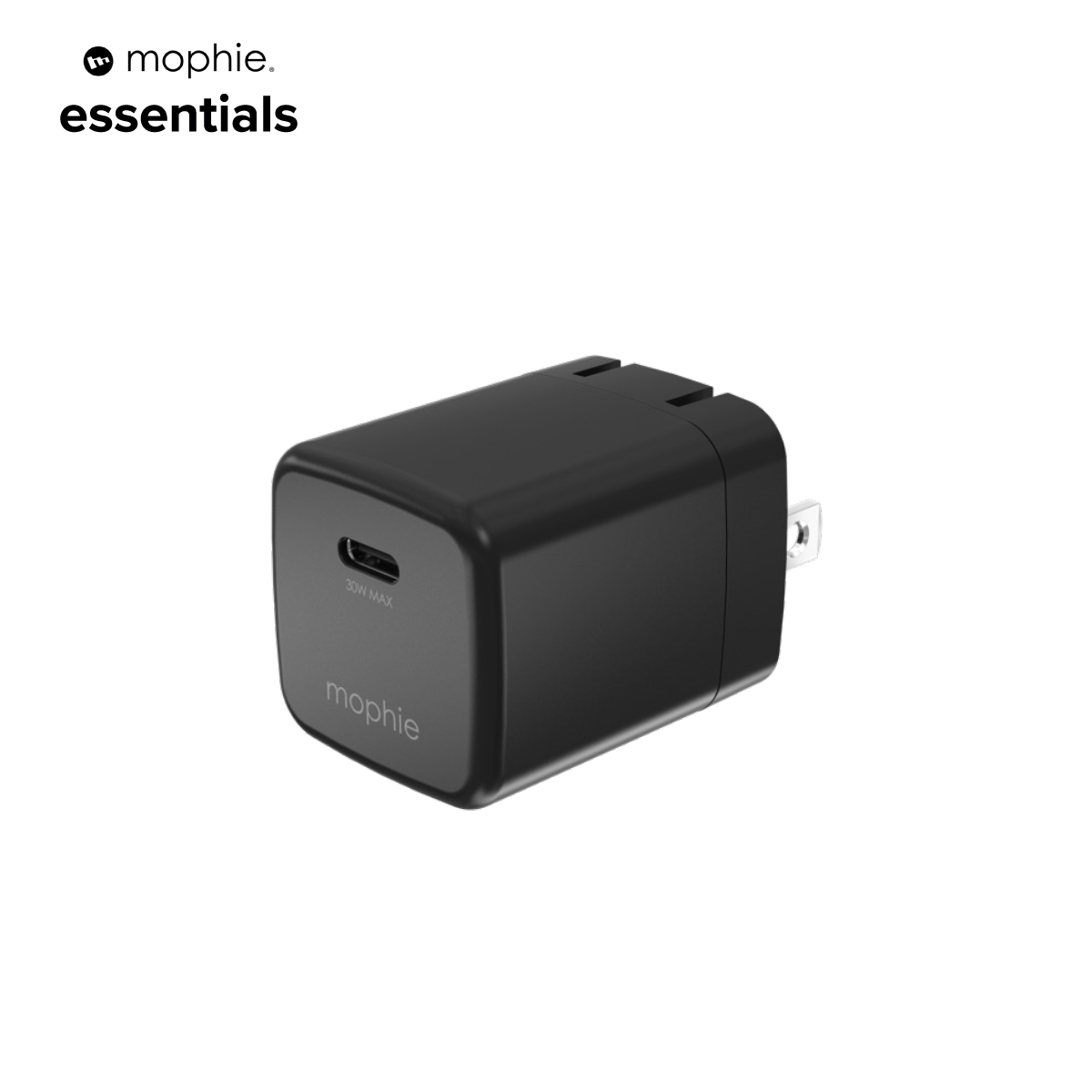 Combo sạc nhanh Mophie PD 30W cho iPhone/iPad (Sạc Mophie Essentials PD 30W USB-C và Cáp Mophie Essentials USB-C to USB-C 1m)