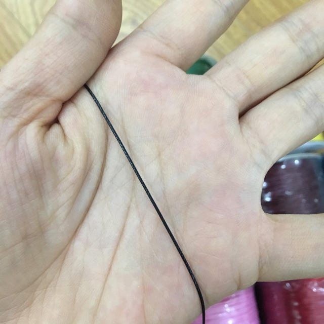 Dây sáp bóng 0.5mm bó 10m
