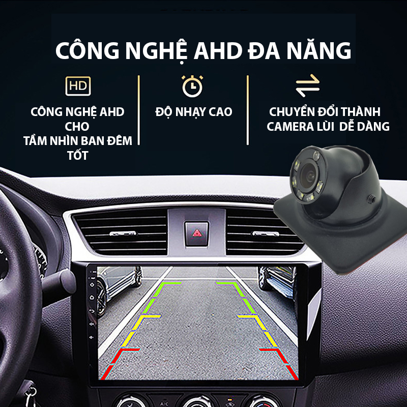 Camera cặp lề dán gương xe hơi AHD