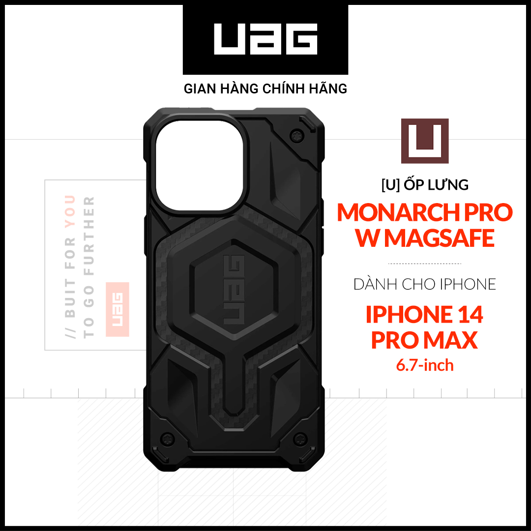 Ốp Lưng UAG MONARCH Pro Magsafe Cho iPhone 14 Pro Max [6.7 INCH]