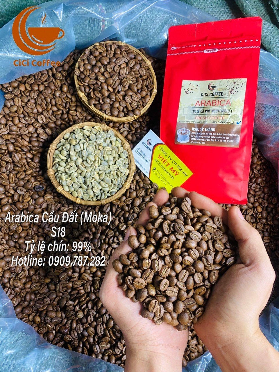 CAFE GU THƠM 500gr