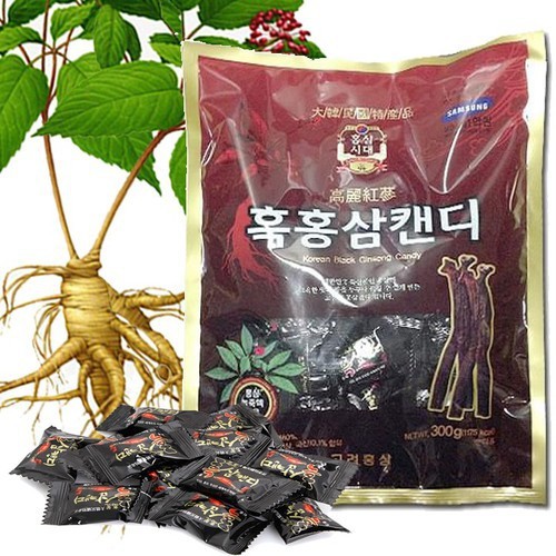 [HCM]Kẹo Hắc Sâm Hàn Quốc 300gr