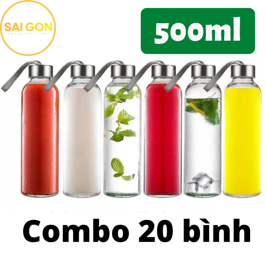 [HCM]Combo 20 bình nước 500ml SG-120