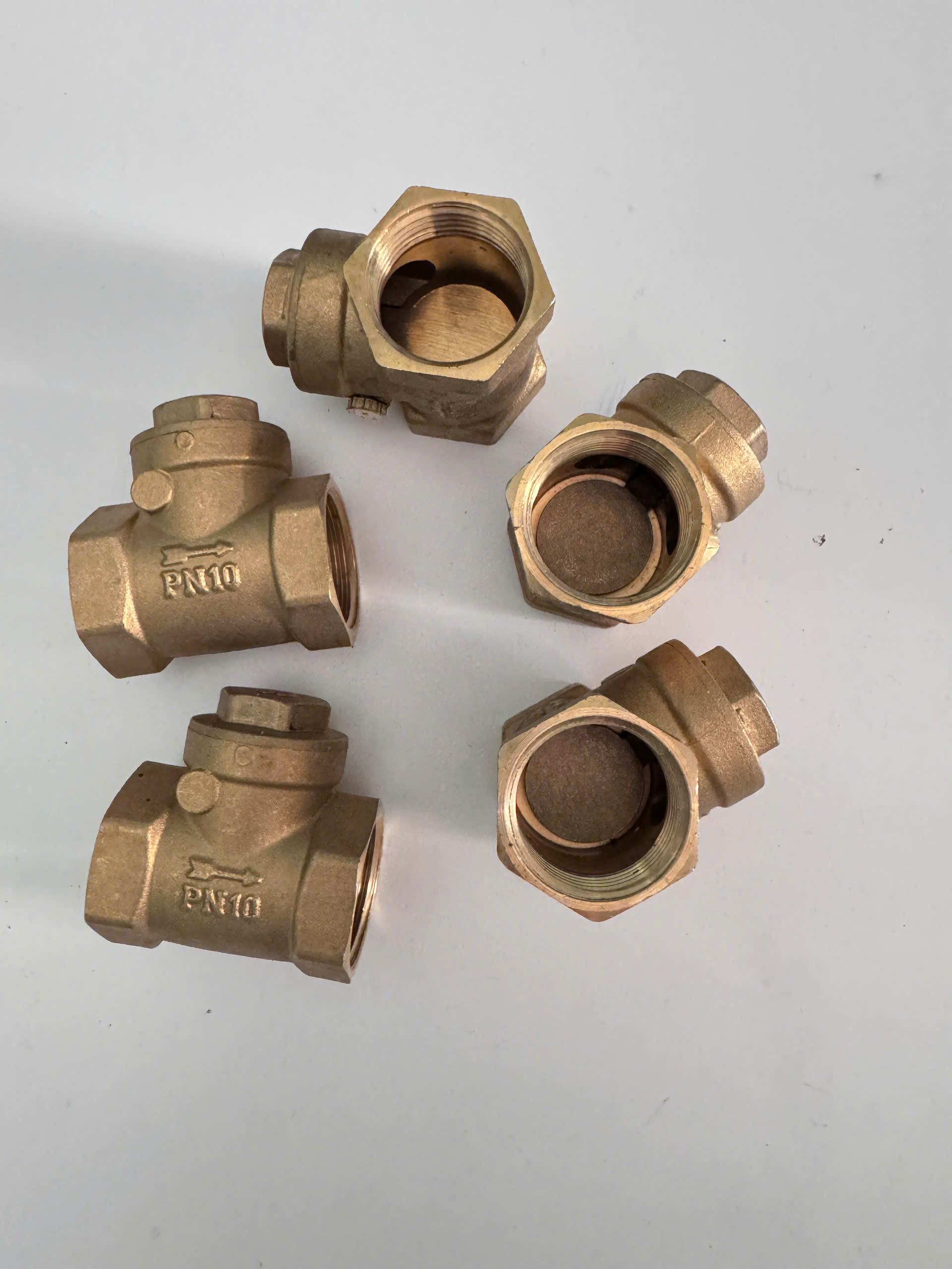 One-Way Water Valve with Copper Flap 27,Phi 34 – Anti-Counterflow, Protects the Water System (Unit Price for Only 1 Product)