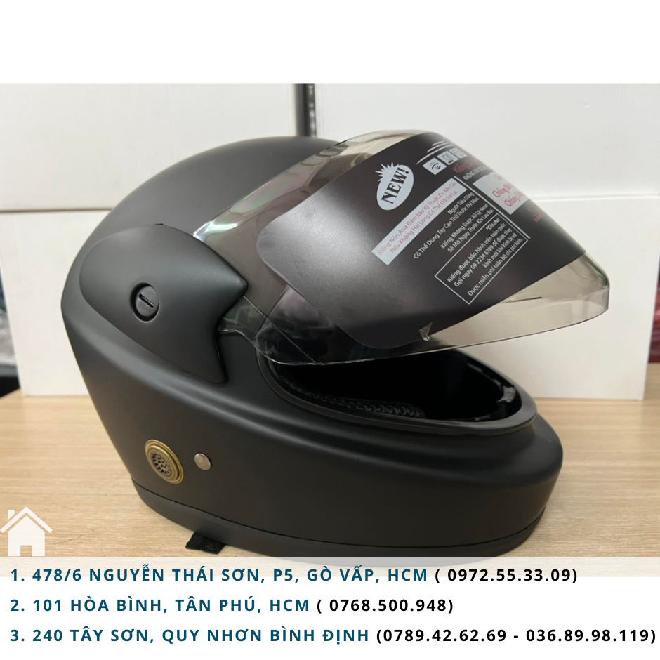Mũ Nón Bảo Hiểm Fullface ASIA M120