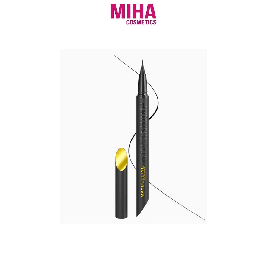 Bút kẻ mắt nước sắc mảnh 0.01mm 36h không trôi maybelline hyper sharp liner màu đen