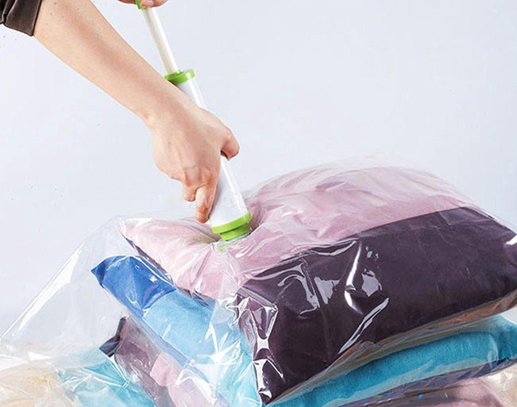 Vacuum bag with pump [08 bags]