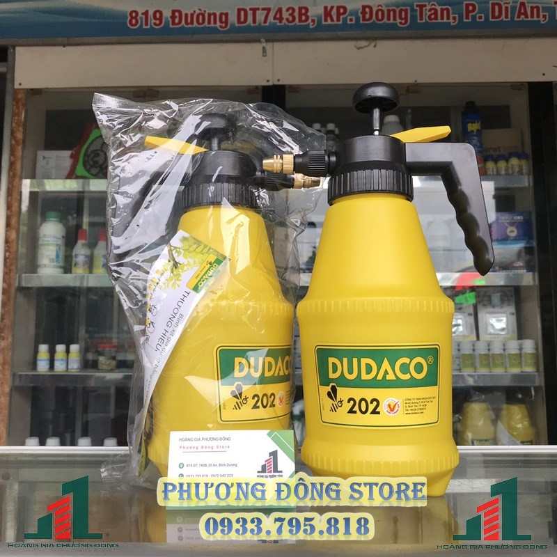 Bình xịt thuốc, tưới cây cầm tay DADUCO - 2 LÍT