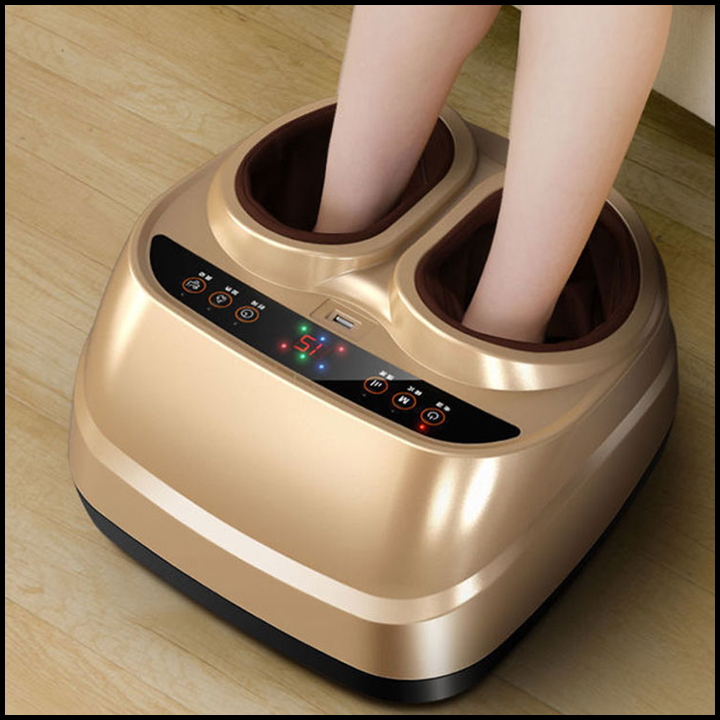 Máy massage chân cao cấp, Máy mát xa, bấm huyệt chân, kèm hồng ngoại làm ấm chân.