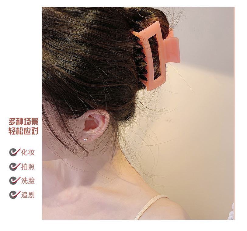 Kẹp Tóc Càng Cua Màu Trơn Thanh Lịch Cho Nữ C55
