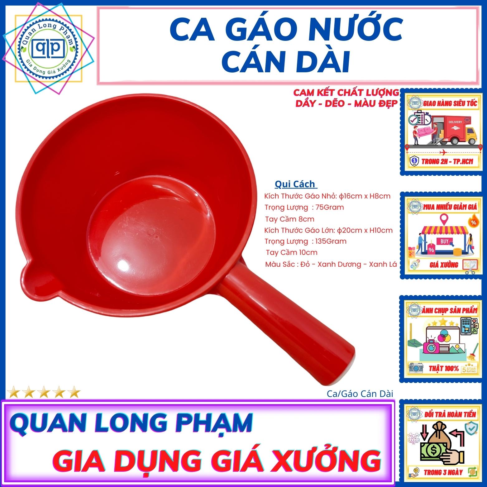 [FREESHIP MAX] Gáo Nước -  Ca Nhựa Múc Nước Cán Dài