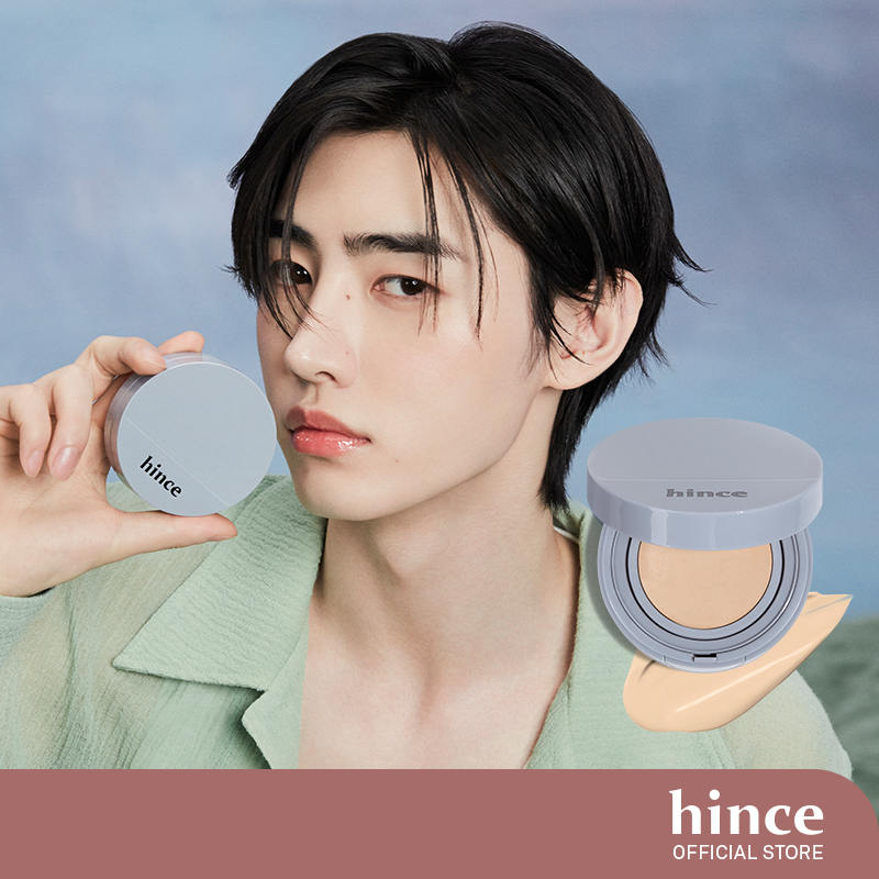 Phấn nước lì kiềm dầu thuần chay hince Second Skin Mesh & Matte Cushion 12g