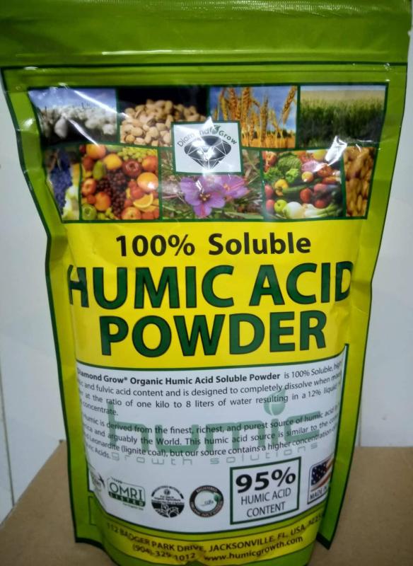 Phân sinh học Humic Acid Powder - Túi 1kg - Nhập khẩu trực tiếp từ Mỹ