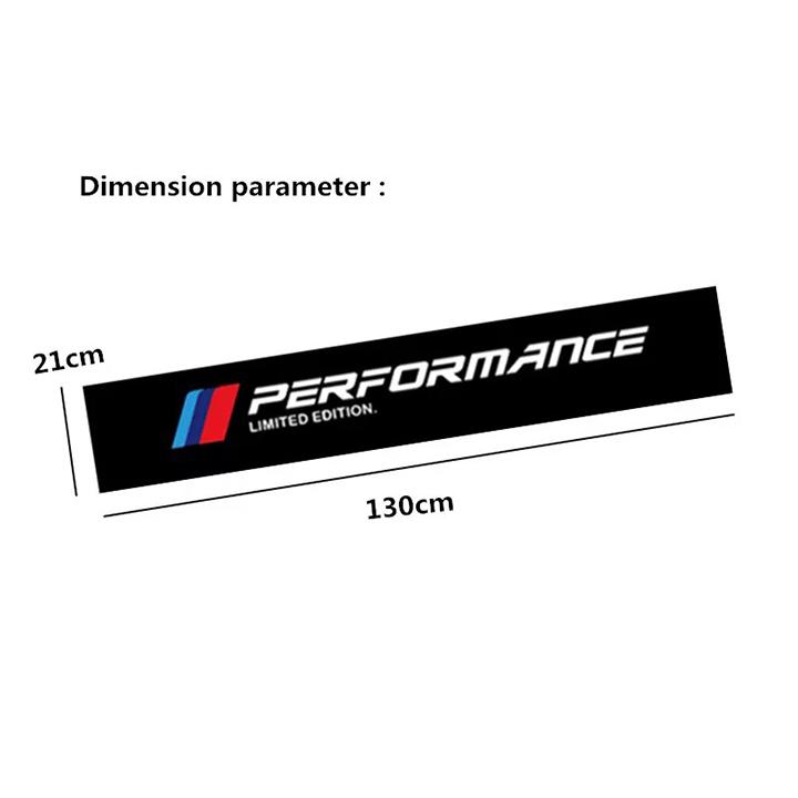 [HCM]Tem dán kính lái ô tô Performance 03