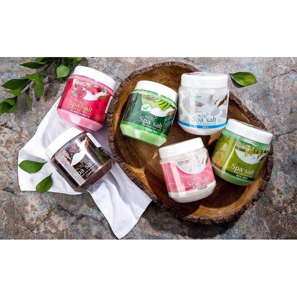 Muối tắm spa Mori Salt dừa