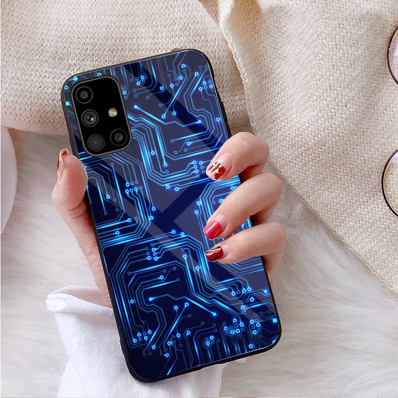 Ốp Lưng SAMSUNG GALAXY A31, A51 , A71,M51 Mặt kính gương sáng bóng cao cấp