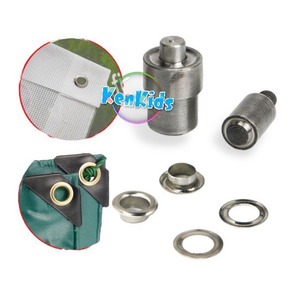 Bộ cối đóng khoen , khuôn cho máy dập khuy bạt khoen ore