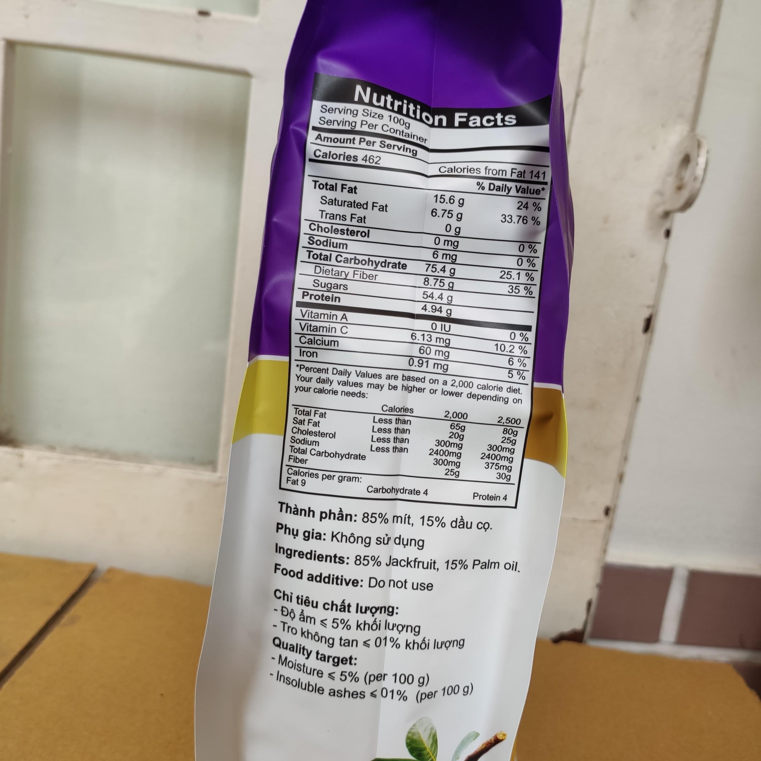 Mít sấy Huynh Đệ Tề Hùng 500g