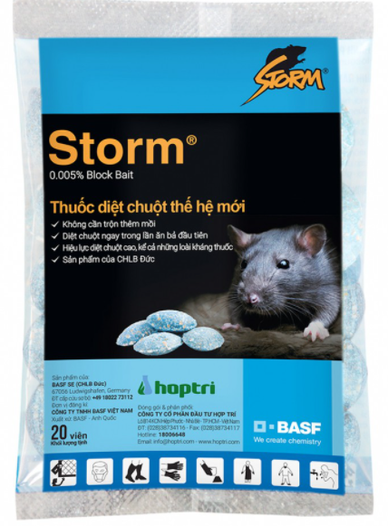 Bả chuột Storm - 01 kg