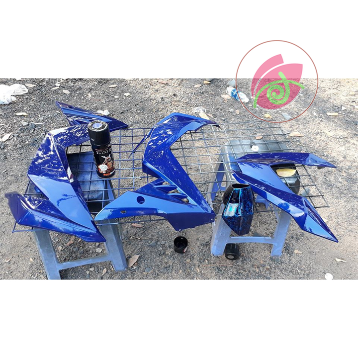 Sơn xịt Samurai Màu Xanh GP Yamaha Exciter Y3973