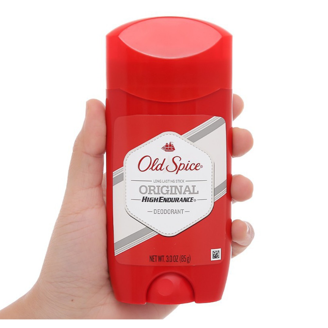 Lăn khử mùi dạng sáp old spice đỏ 85g khử mùi khô thoáng