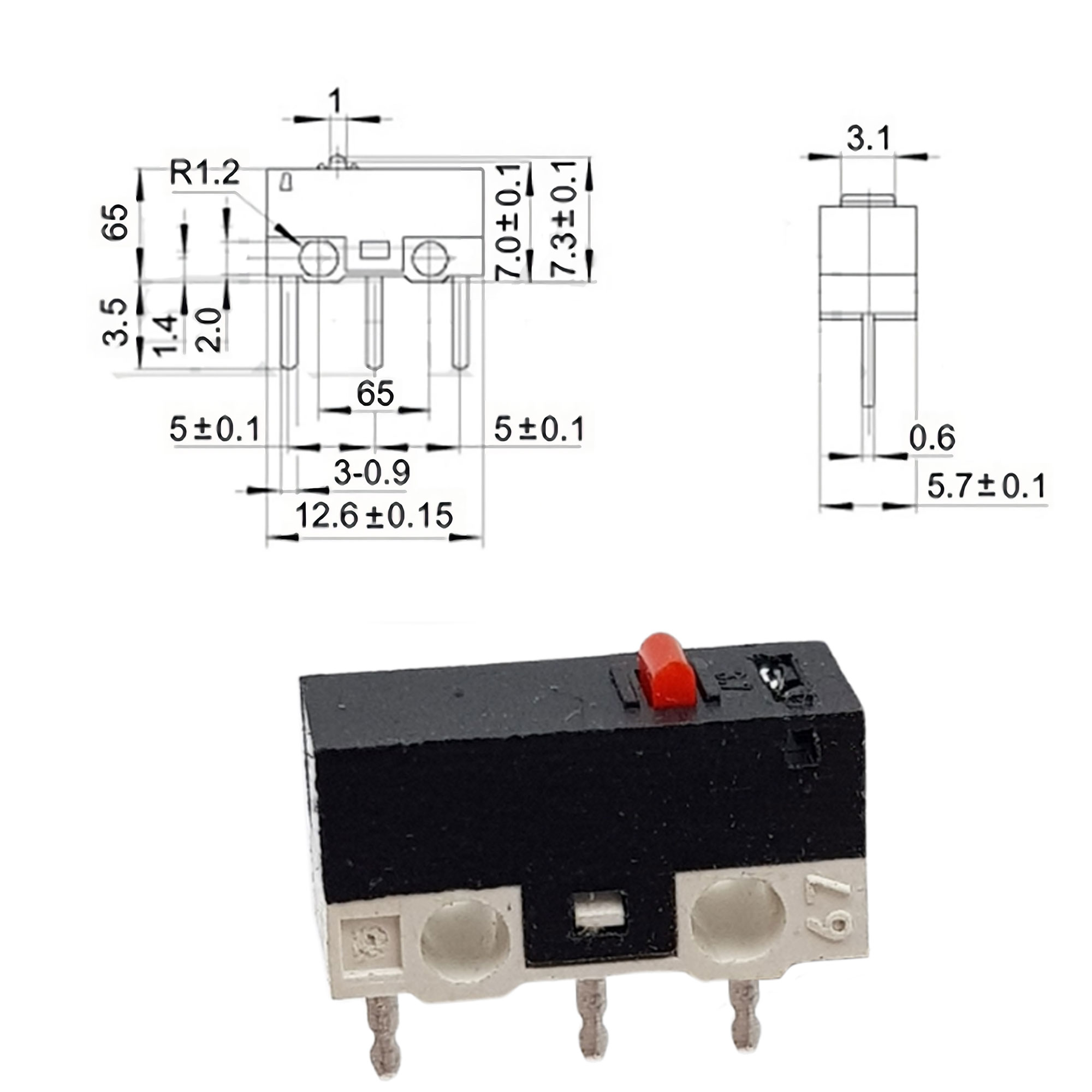 Công tắc hành trình công tắc chuột Micro Switch