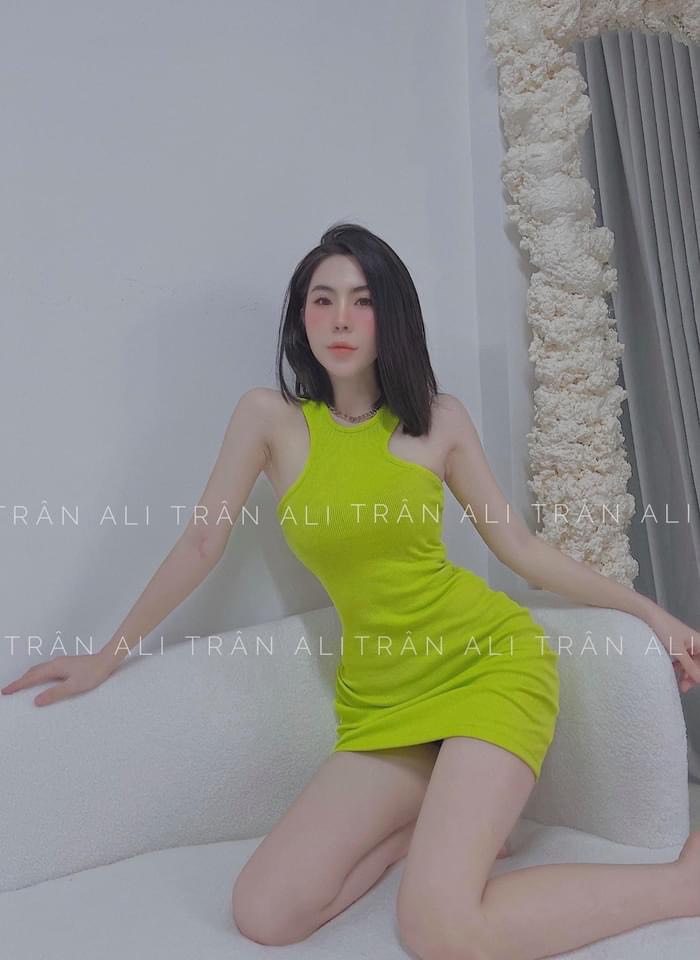Đầm Body Ba lỗ Ngược Nữ Basic KIMNGAN.HOUSE