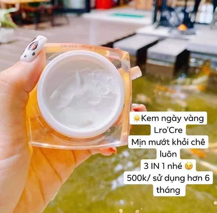 [chính hãng] Kem face ngày dưỡng trắng, makeup lro’cre[Chính Hãng]