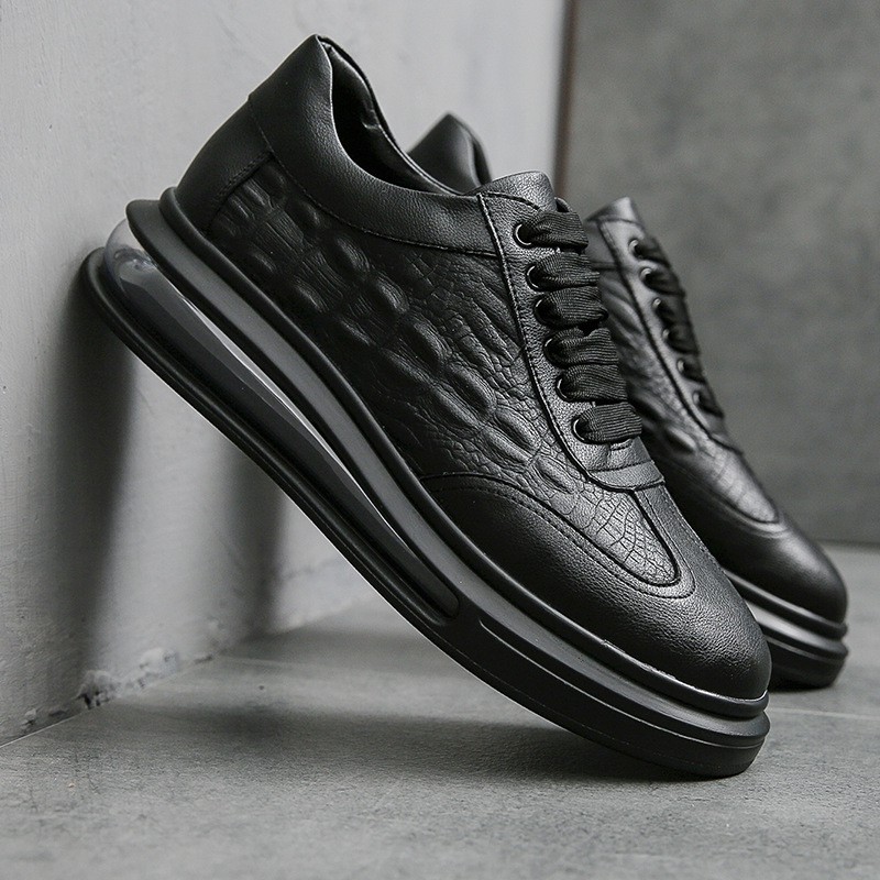[DA THẬT] Giày Sneaker MC.Q Dập Vân Cá Sấu New 2021 - Fullboxx