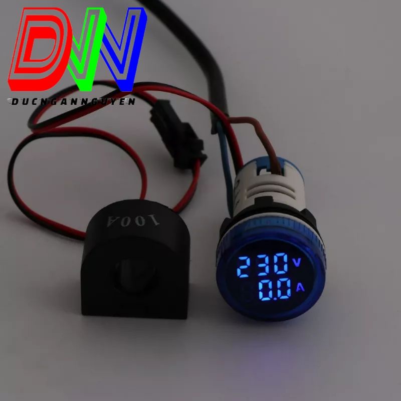 Đồng hồ Led đo Volt và Ampe AC 500V 100A