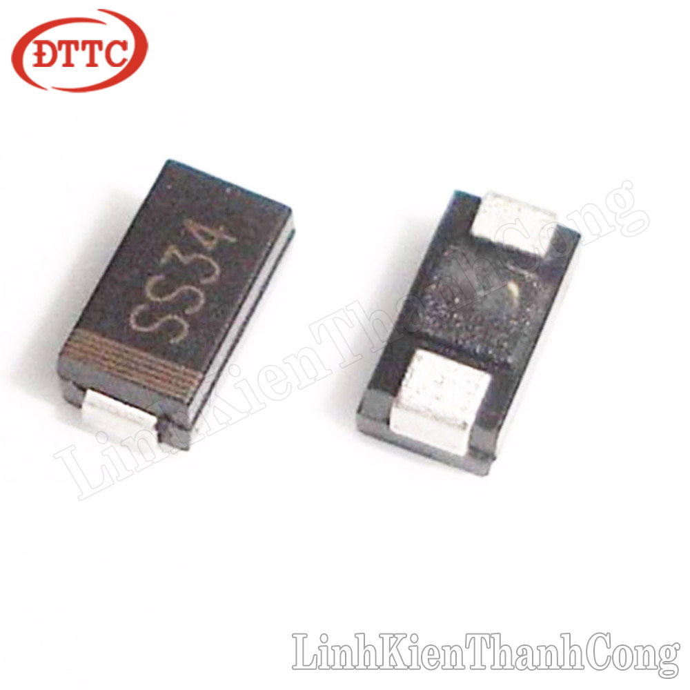 Diode SS34 SMD Schottky 3A 40V (1N5822 SMA)