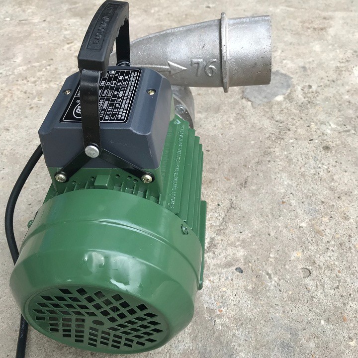 MÁY BƠM ĐIỆN ĐẦU RA PHI 76 CÔNG SUẤT 750W dây đồng