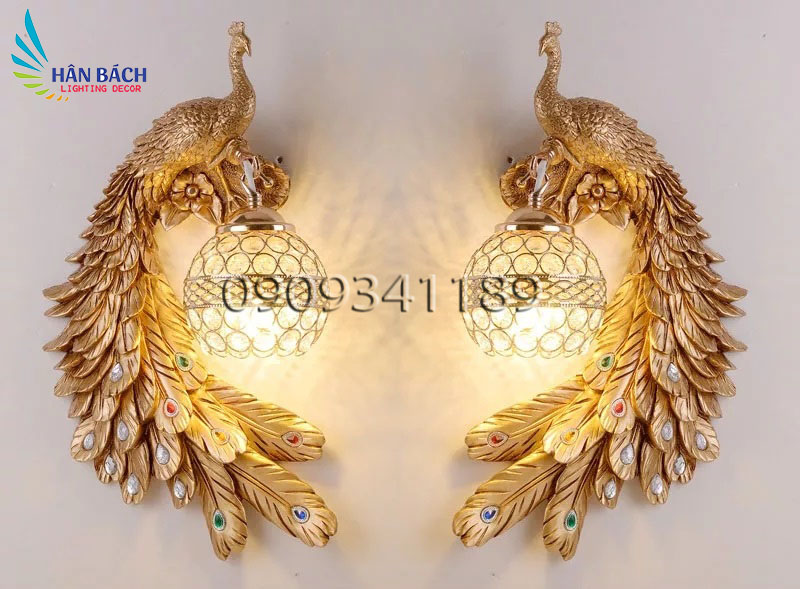 [HCM]Bộ 2 Đèn tường đèn treo tường hiện đại cầu thang phòng khách phòng ngủ - Kèm bóng