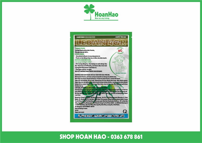 Hai lúa xanh 25gr - Diệt trừ kiến, sâu đục thân