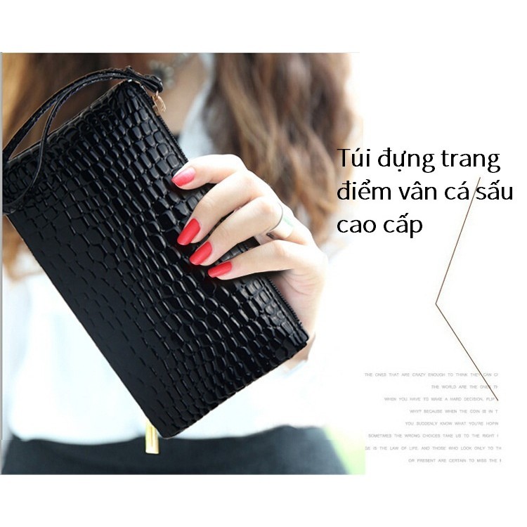 [HCM]Túi ví thời trang màu đen