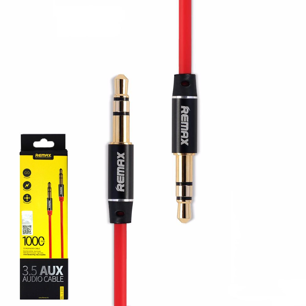 [HCM]Cáp Âm Thanh 3.5mm Remax L100 1m - Jack Audio - AUX