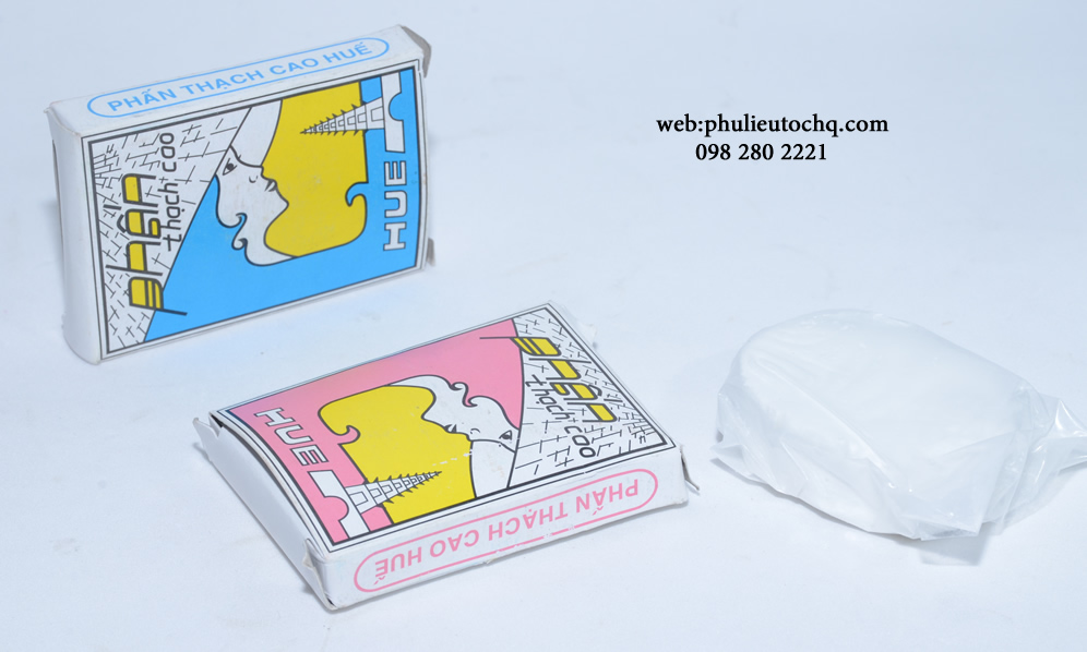 Phấn thạch cao Huế cạo mặt combo 10 cái