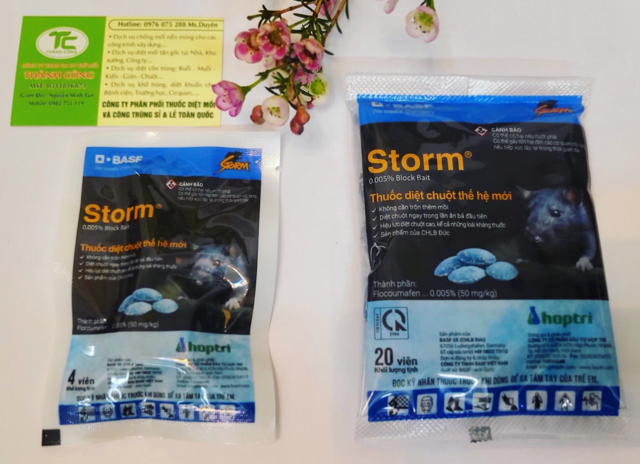 Thuốc diệt chuột Storm thế hệ mới Basf Đức